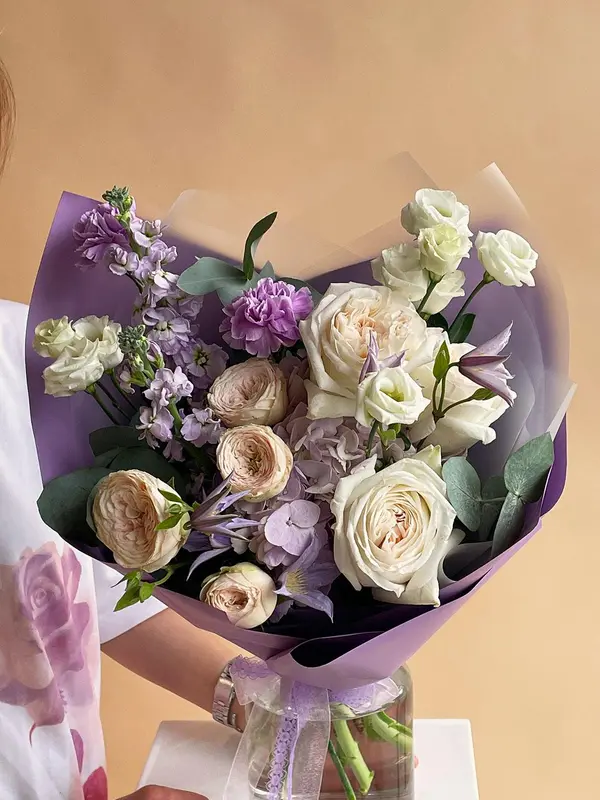 Авторский букет "Лавандовая нежность"